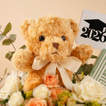 2026 Graduation Floral Box with Teddy & Patchi Chocolates