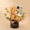 2026 Graduation Floral Box with Teddy & Patchi Chocolates