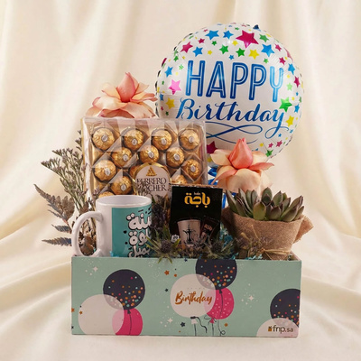 Happy Birthday Celebration Gift Box