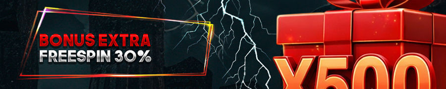 EXTRA BONUS FREESPIN SLOT 30%