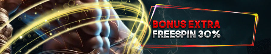 EXTRA BONUS FREESPIN SLOT 30%