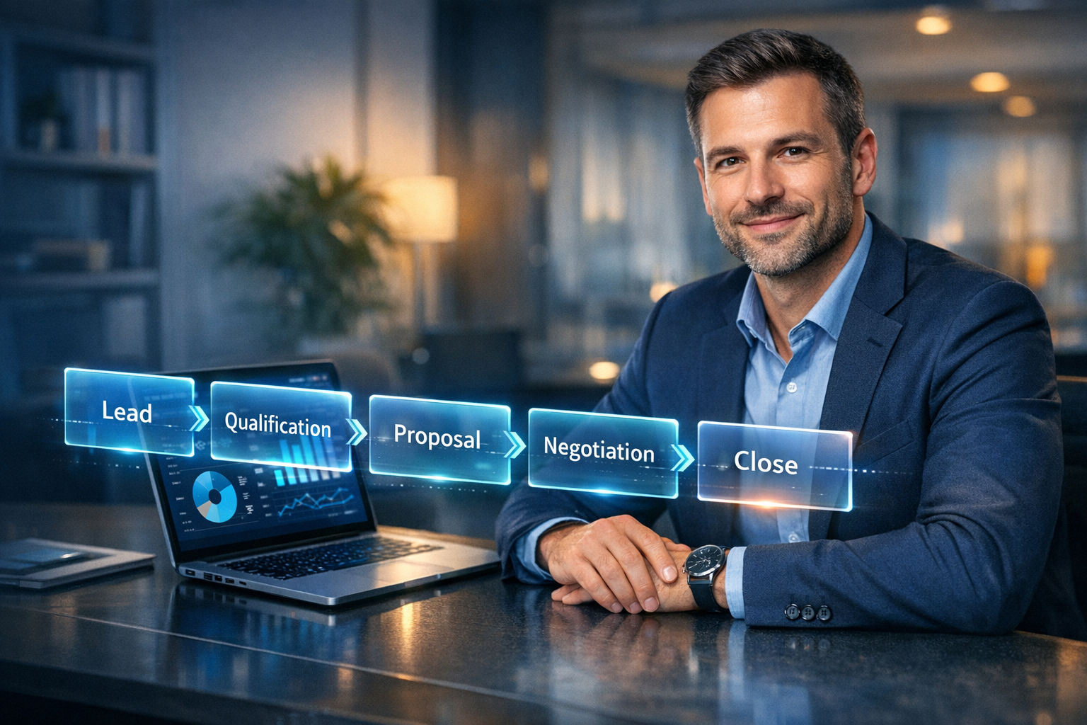 How to Build a Repeatable AI Consulting Sales Process (From First Touch to Signed Contract)