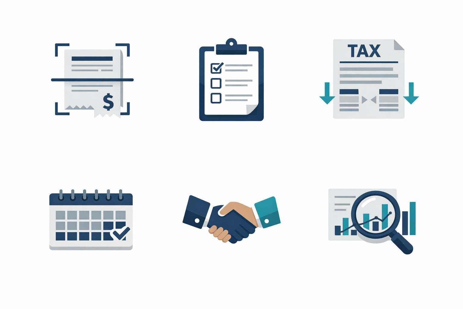 Six AI automation use cases for accounting firms: invoice processing, audit preparation, tax document extraction, month-end close, client onboarding, and anomaly detection