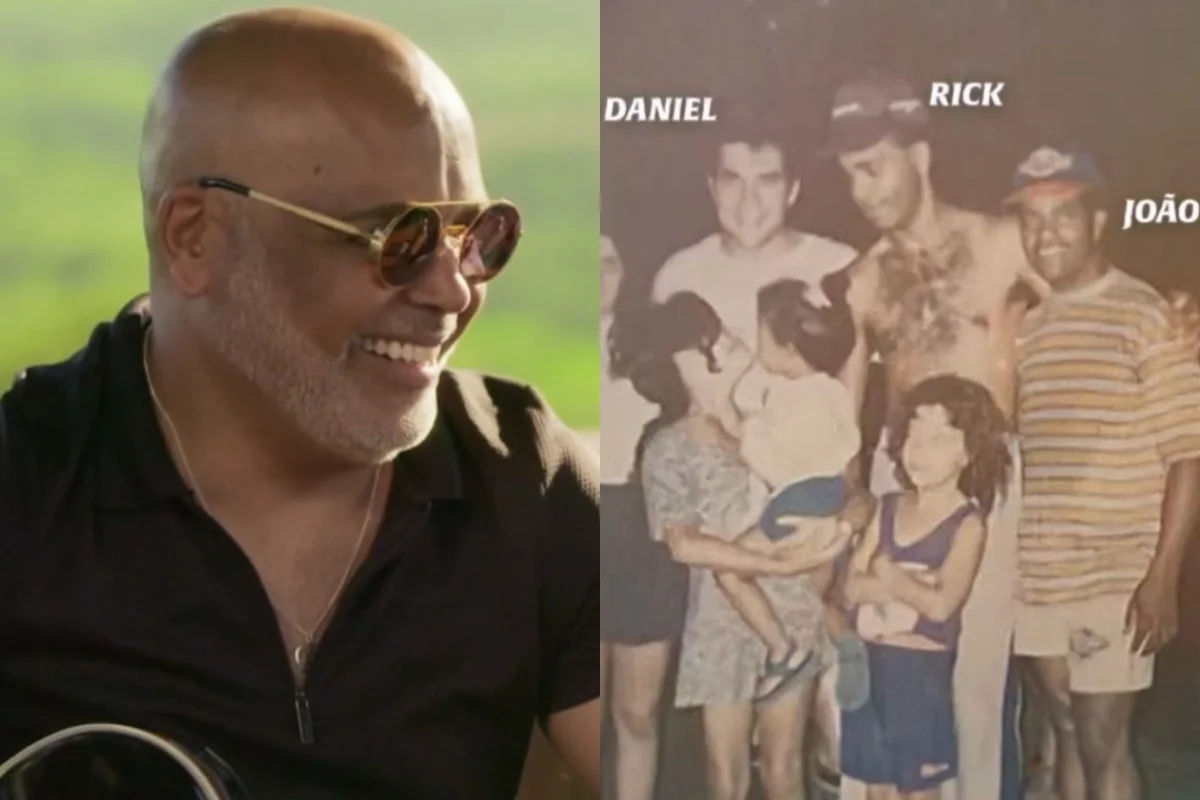 Daniel durante homenagem ao cantor Rick no programa Viver Sertanejo