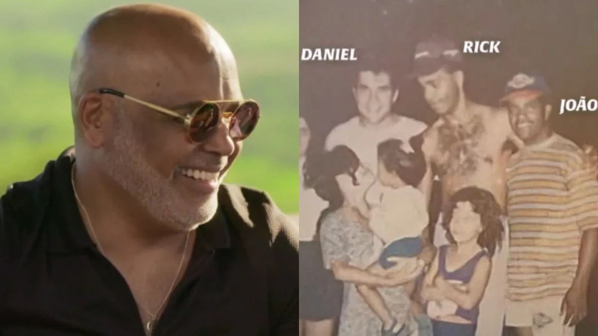 Daniel durante homenagem ao cantor Rick no programa Viver Sertanejo Daniel durante homenagem ao cantor Rick no programa Viver Sertanejo