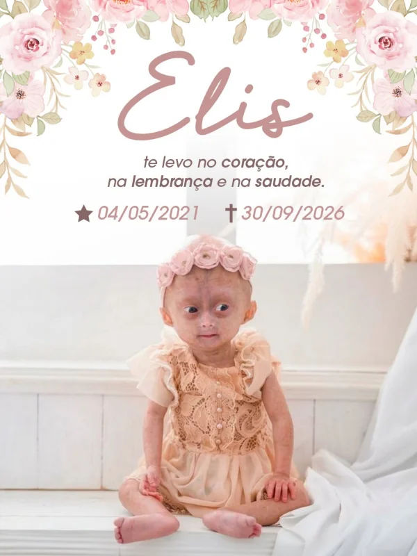 Eleismar Carneiro ao lado das filhas gêmeas Elis e Eloá.