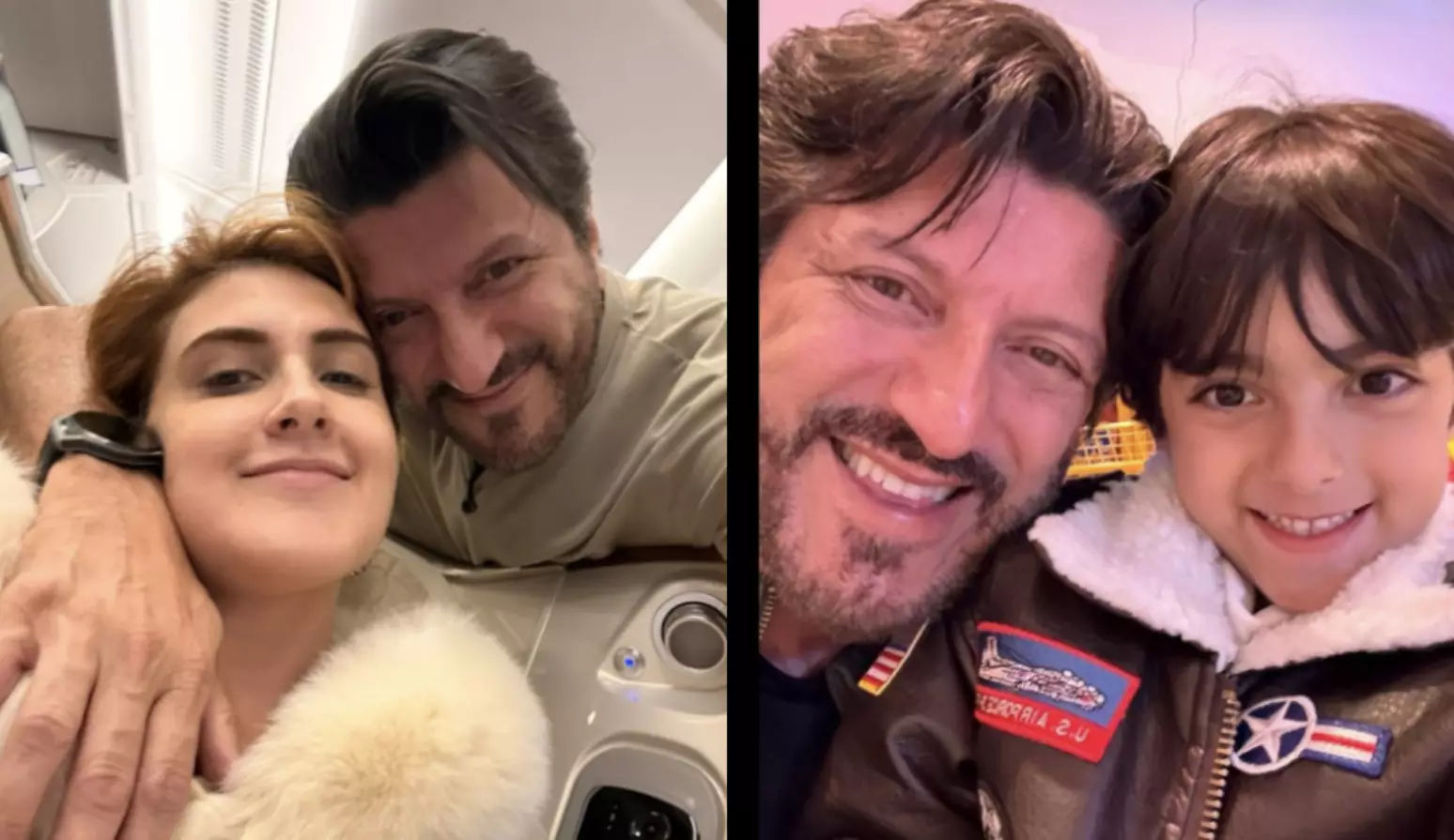Mila Seidl em homenagem ao marido, Lito Sousa