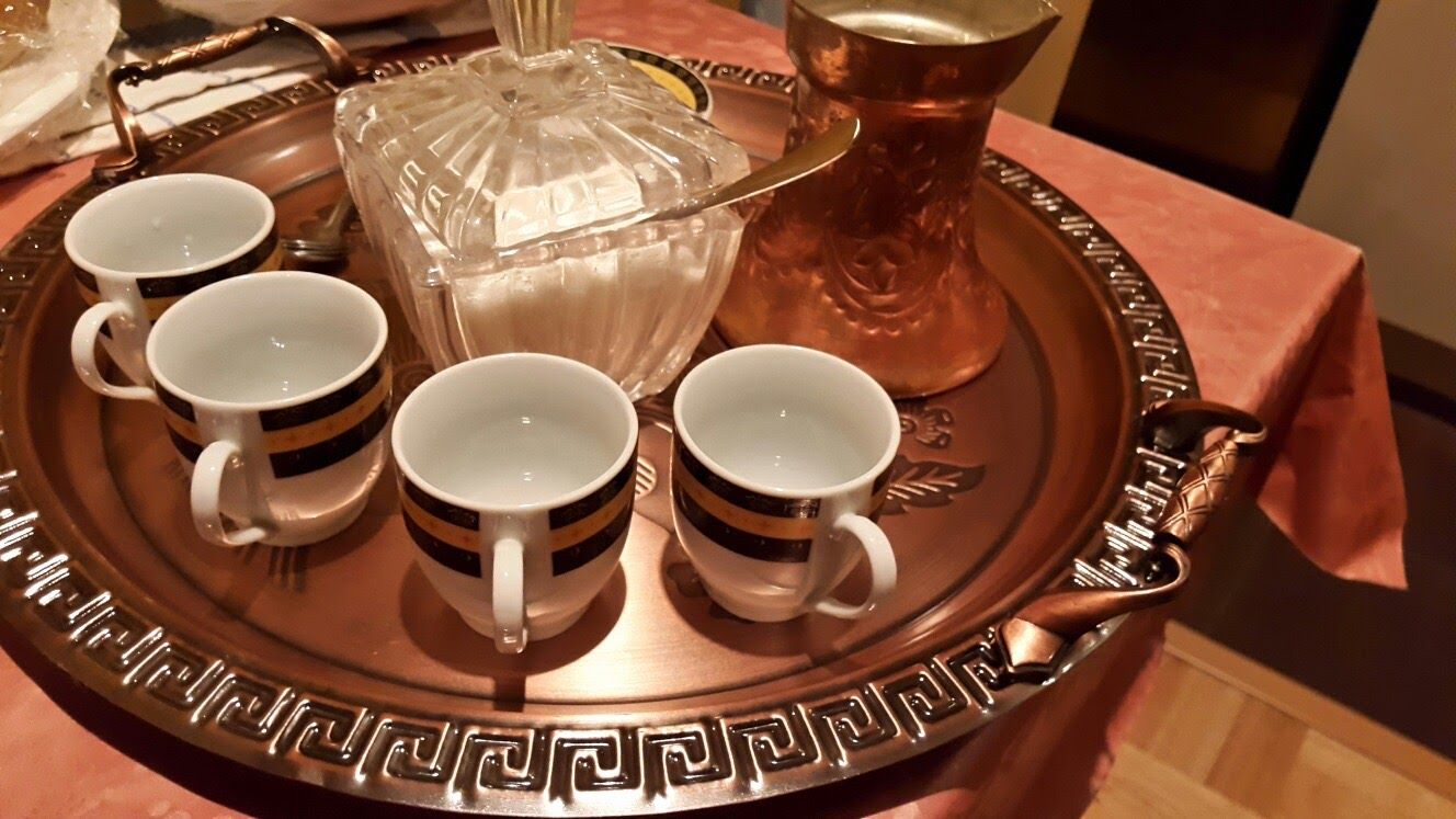 Copper Coffee Set