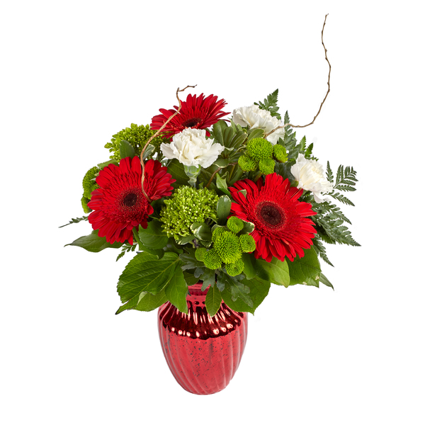 Crimson Holiday - Floral Arrangement