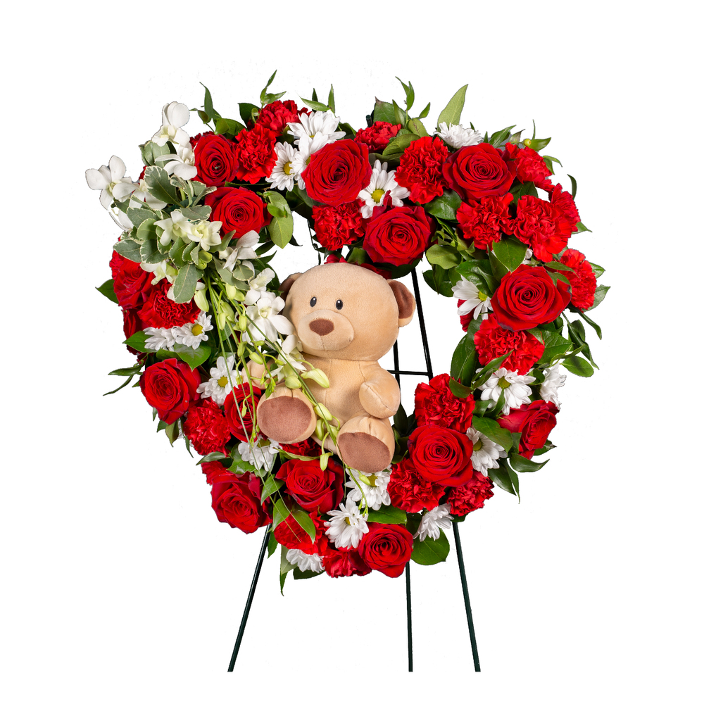 Heart Of Remembrance With Teddy