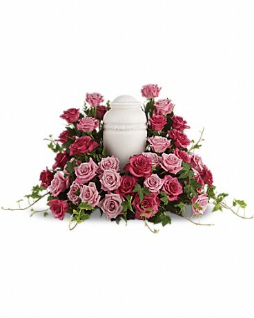 Teleflora's Bed of Pink Roses