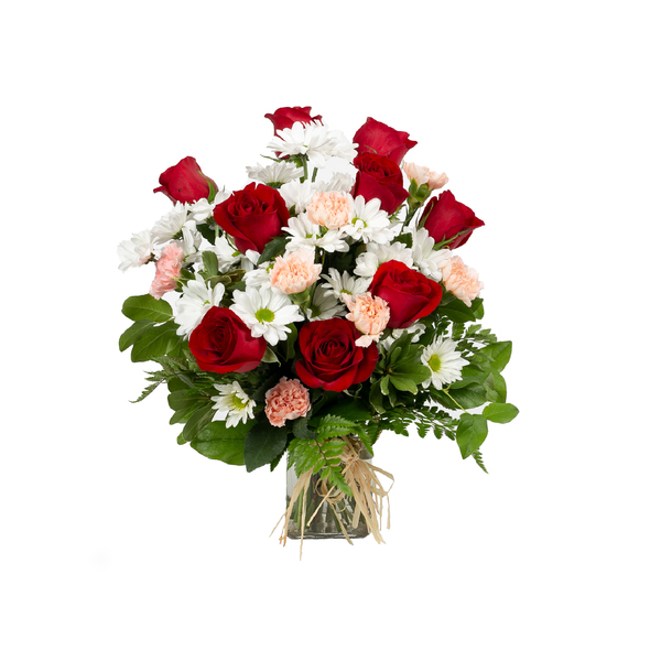 Simply Beautiful (Red) - Floral Arrangement