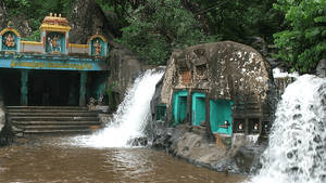 Kalhatti Falls and Veerabhadra Temple