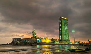 Murudeshwar Temple and Shiva Statue