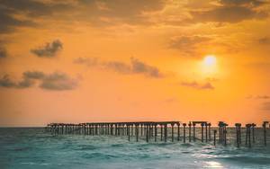 Alappuzha Beach and Pier