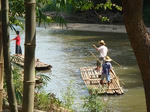 Bamboo Rafting and Jungle Walks