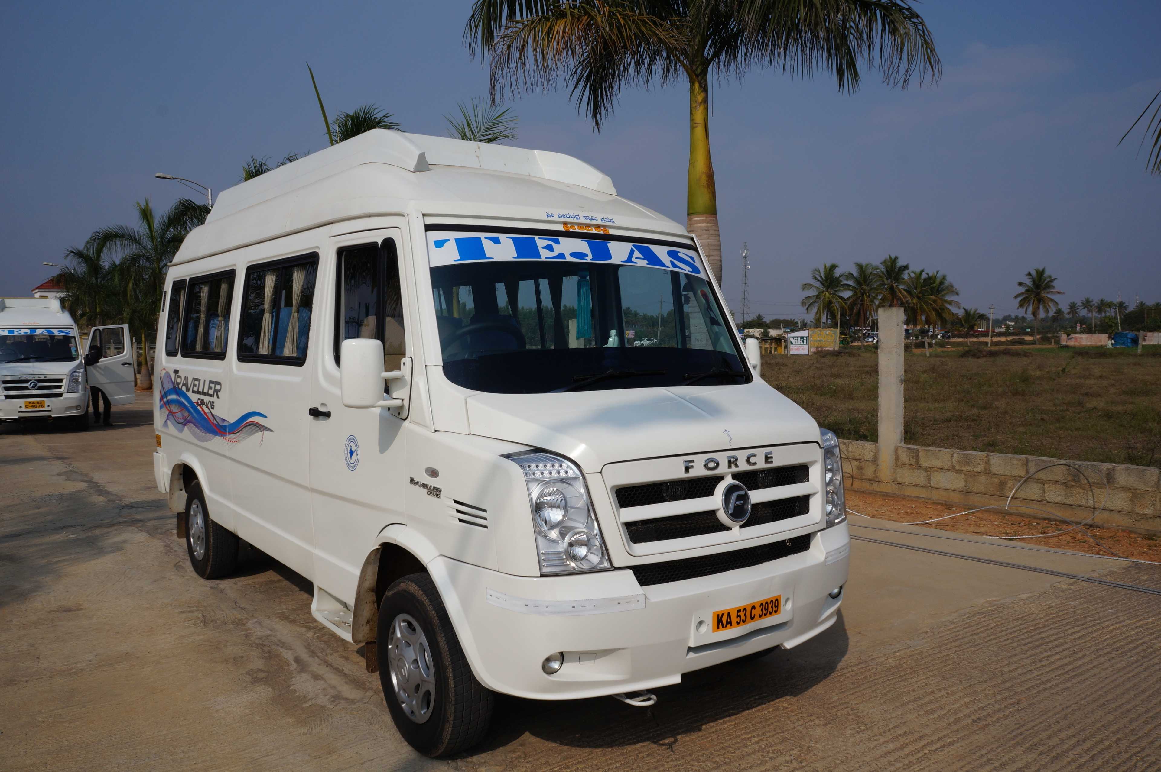 12 Seater Tempo Traveller A/C 2/1