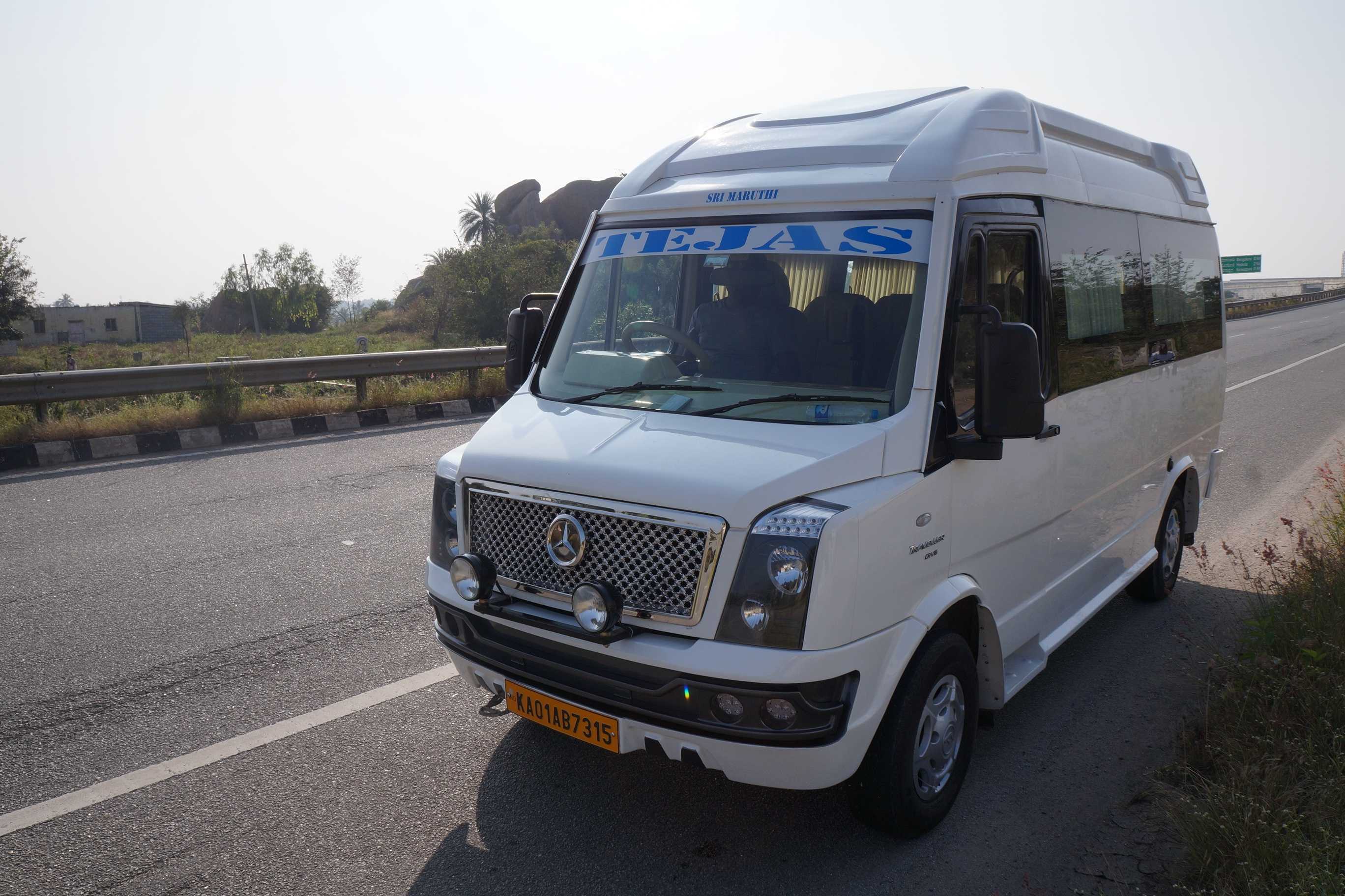Book Your 9 or 10-Seater Tempo Traveller Now