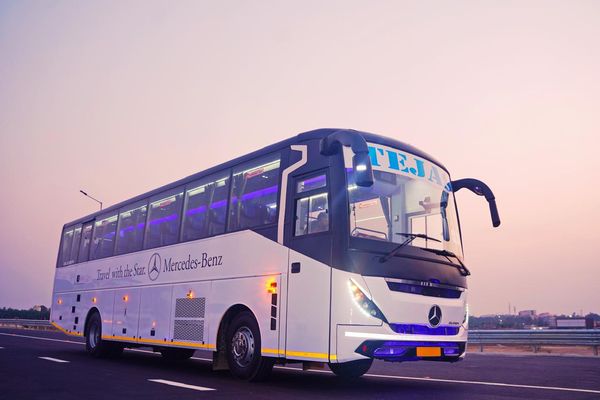 Volvo Bus for Rent in Marathahalli | Rs 65–70/km | Tejas Travels