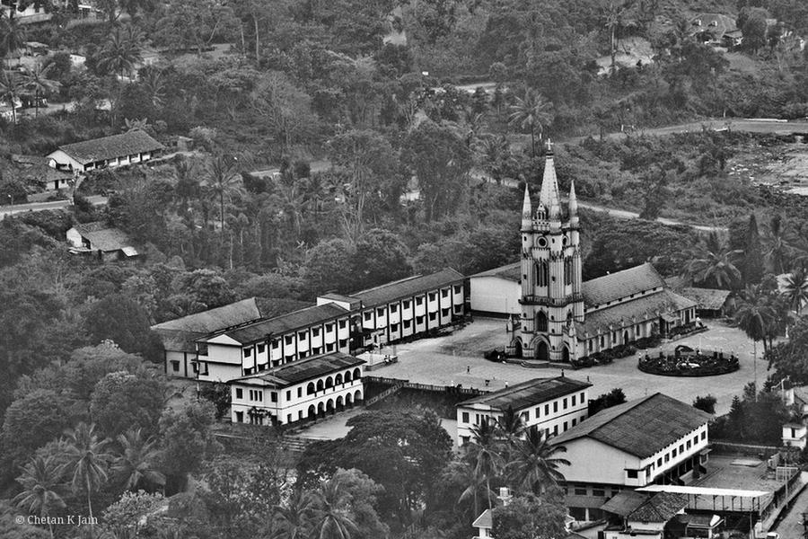 Virajpet Town and St Anne Church