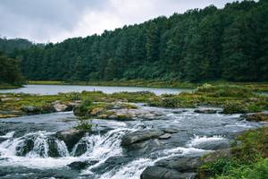 Pykara Falls and Pykara Lake