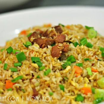 Fried Rice with Five Spice Pork