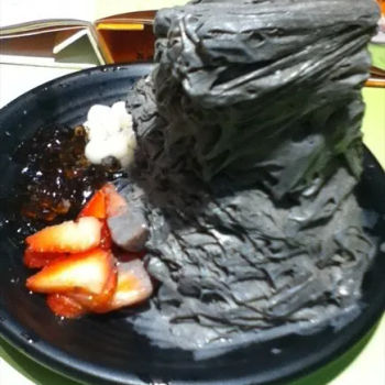 Black Sesame Snow Ice