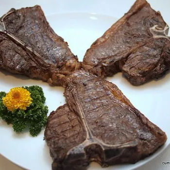 Chilled Prime Rib on the Bone