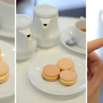 Salted Caramel Macaron