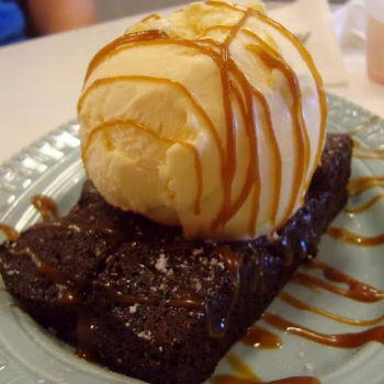 Salted Caramel Brownie