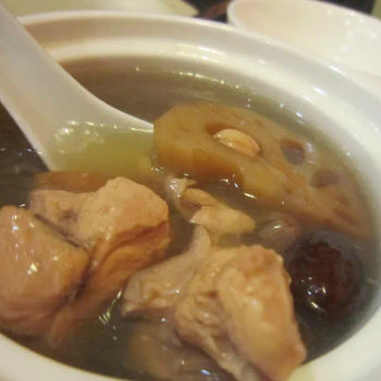 Peanut and Lotus Soup