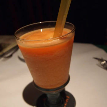Peach And Strawberry Syrup, Fresh Orange And Grenadine Blended With Ice