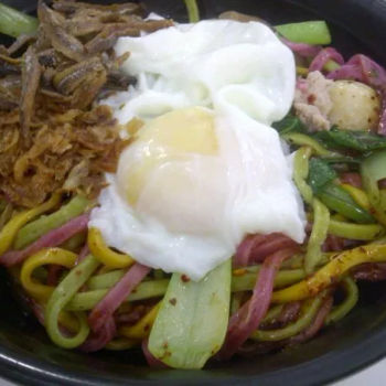 Fried Udon Black Pepper Pan Mee