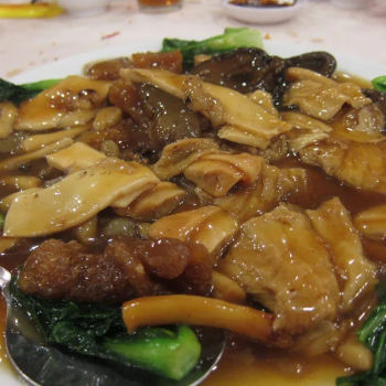 Sea Cucumber with tofu