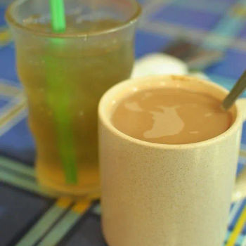 Ice Green Tea & Teh Tarik