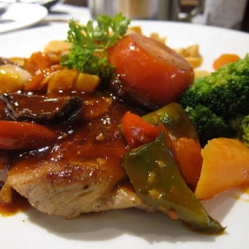 Chicken Chop in Special Chinese Sauce