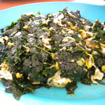 Cangkuk Manis with Egg