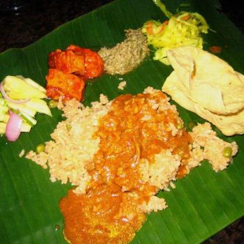 Banana Leaf Rice