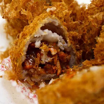 Deep Fried Yam Paste 