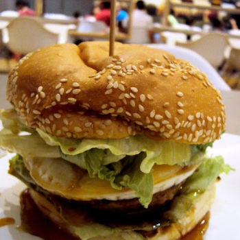 Teriyaki Pork Burger