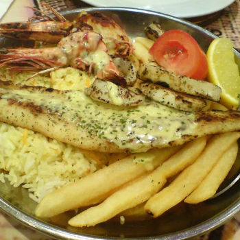 Flamming Platter for Quarter