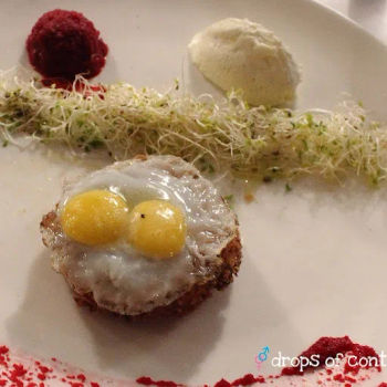 Sweet Potato and Corn Croquette