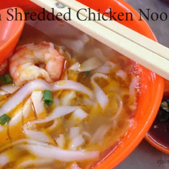 Ipoh Shredded Chicken Noodles
