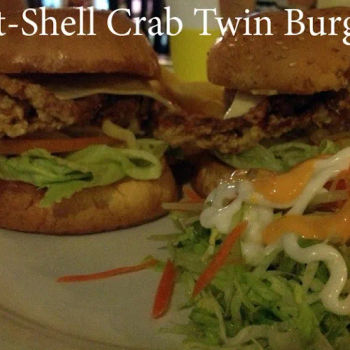 Soft Shell Crab Twin Burgers