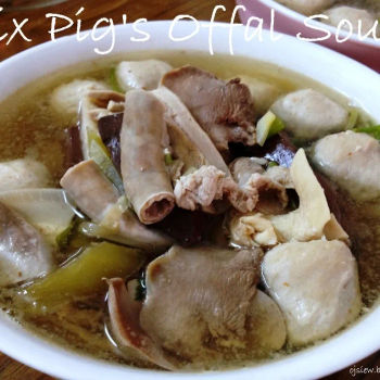 Mix Pig's Offal Soup