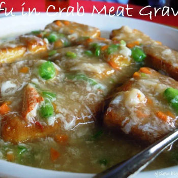 Tofu In Crab Meat Gravy