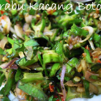 Kerabu Kacang Botol