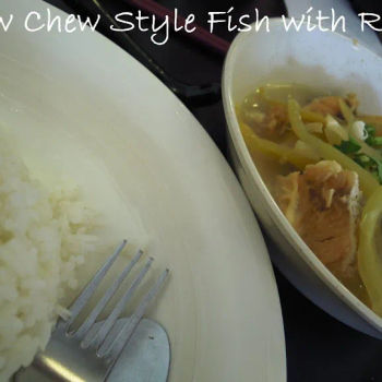 Teow Chew Style Fish With Rice