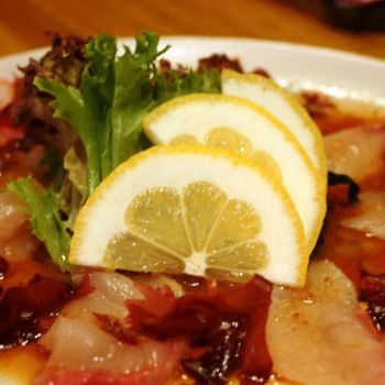 Kanpachi No Carrpacio