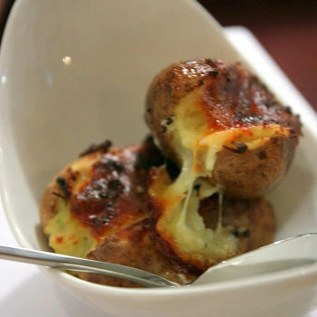 Double Baked Potato Royale, Truffled